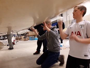 Første økt av vårpussen i gang